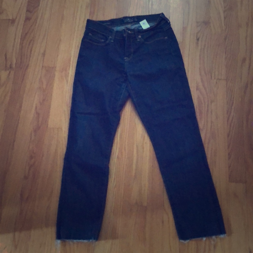 Lucky brand cropped jeans
